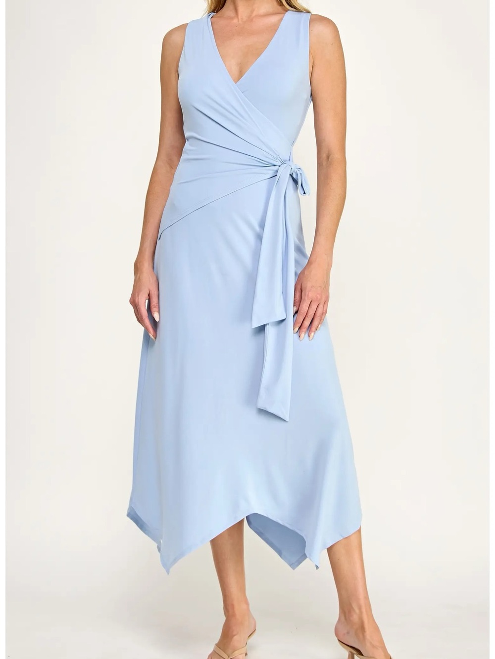 NWT Socialite Wrap Midi Dress - Small